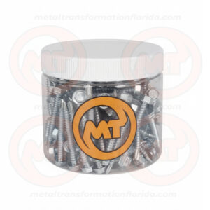 12 X 2 HEX SELF DRILL PLT (100)