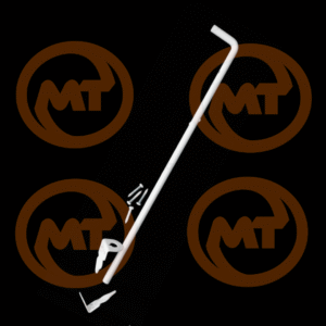 CANE BOLT 5/8" WHITE