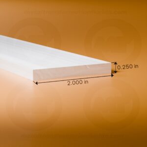 FLAT BAR 1/4 X 2 X 20'