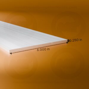 FLAT BAR 1/4 X 6 X 20'