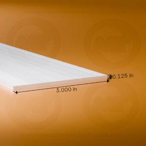 FLAT BAR 1/8 X 3 X 20'