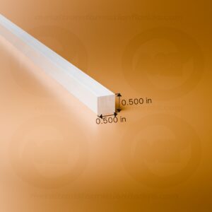 SQ. SOLID BAR 1/2 X 1/2 X 20'