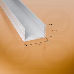 CH. 1 1/4 X 3/4 X .093 X 24' (CR)