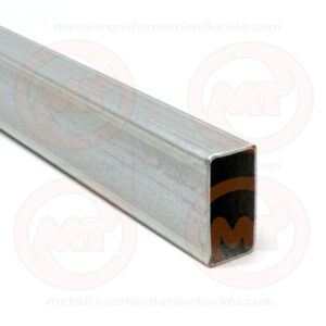 Galvanized steel rectangular tube 2" x 1" x 24'