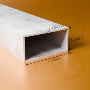 REC. TUBE 1 X 2 X .062 X 24'