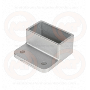 SHOES ALUM. 1 X 2 ONE END