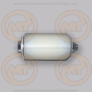 ROLLER 3" WHITE ALUM. BRACKET