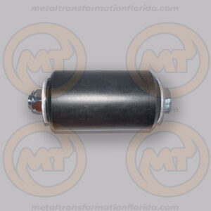 ROLLER 3" BLACK ALUM. BRACKET