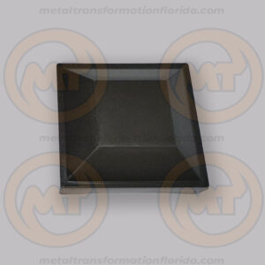 PLASTIC CAP 2 1/2 X 2 1/2 BRONZE OUTSIDE