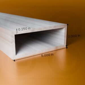 REC. TUBE 2 X 5 X .250 X 24'