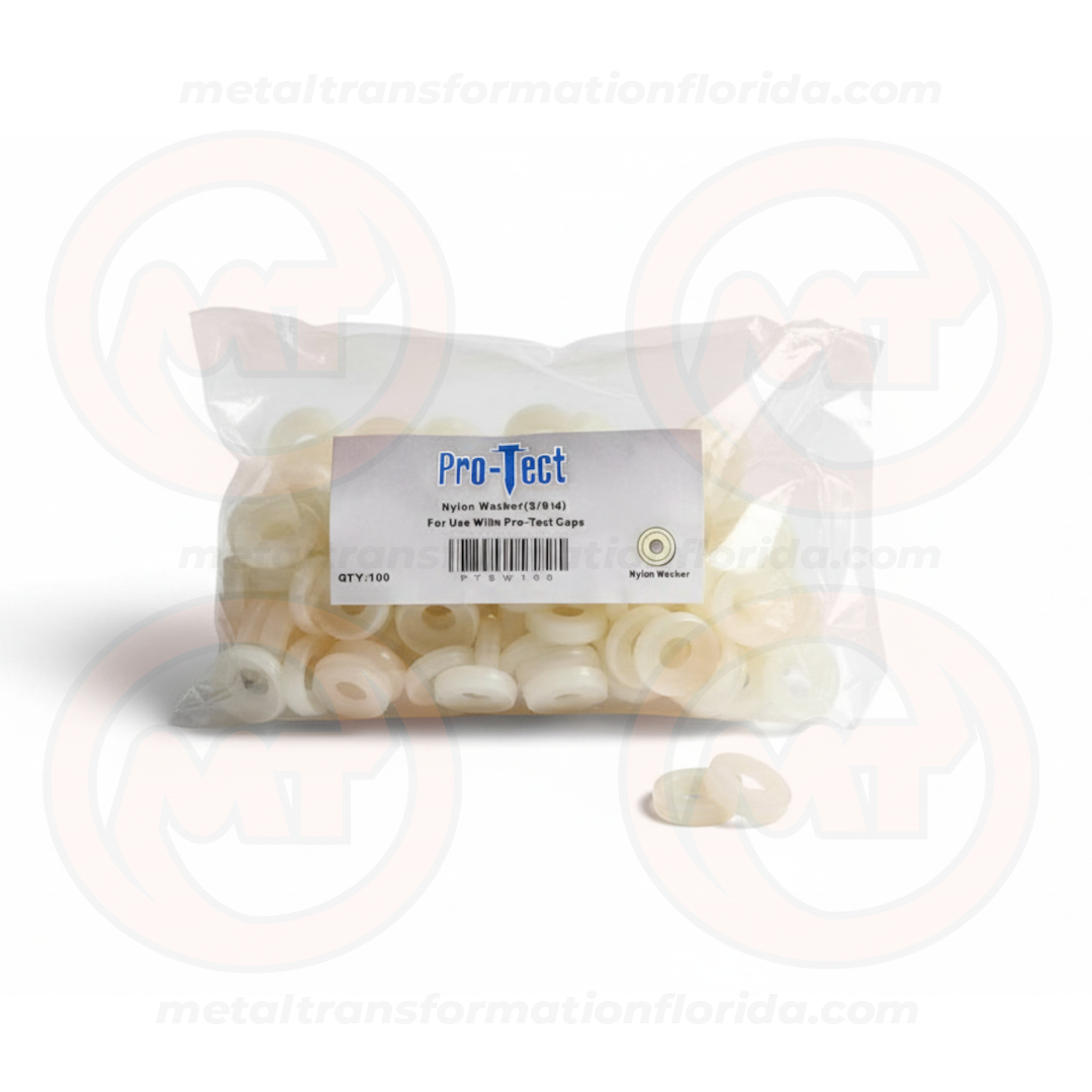 3/8" NYLON WASHER (100)