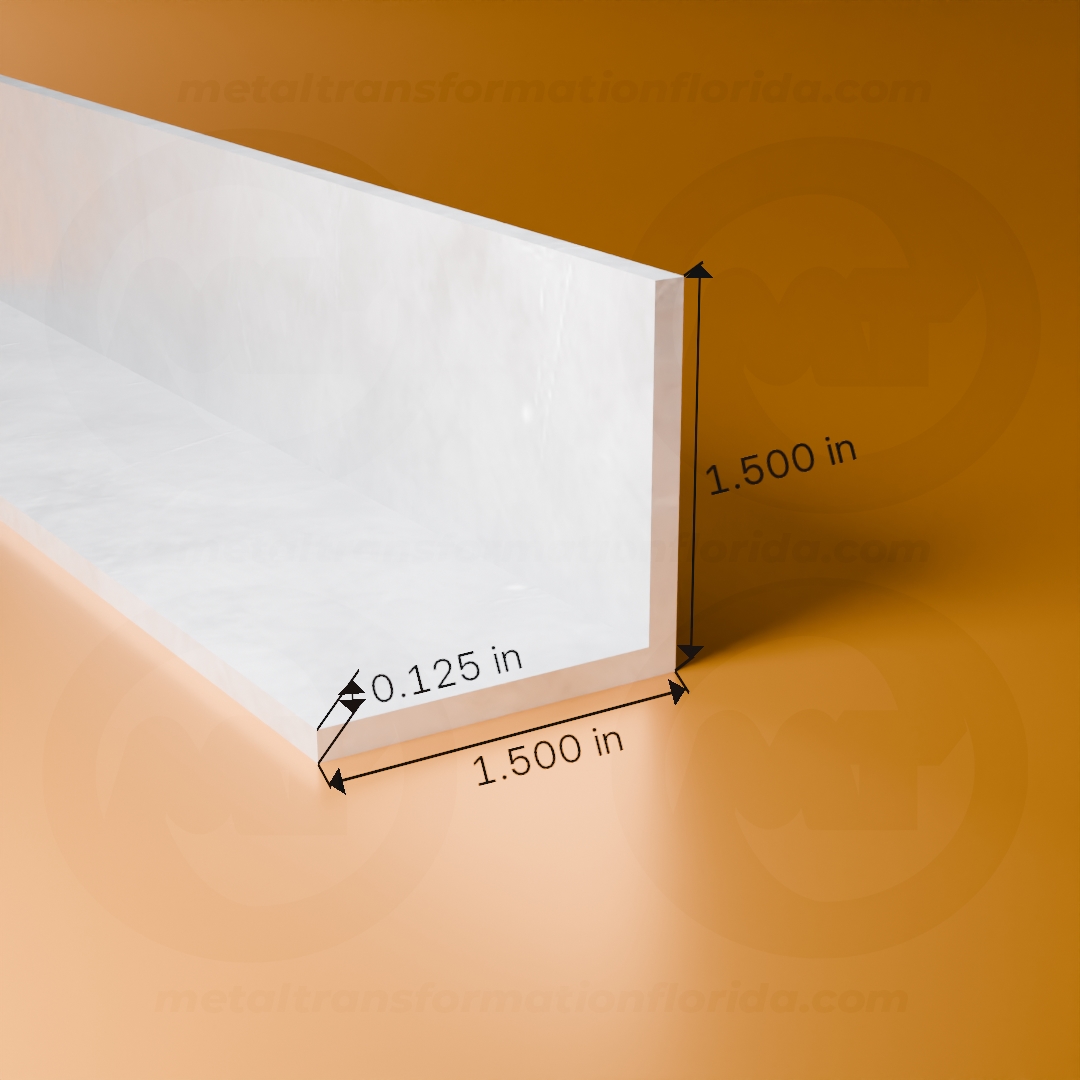 ANGLE 1 1/2 X .125 X 20'