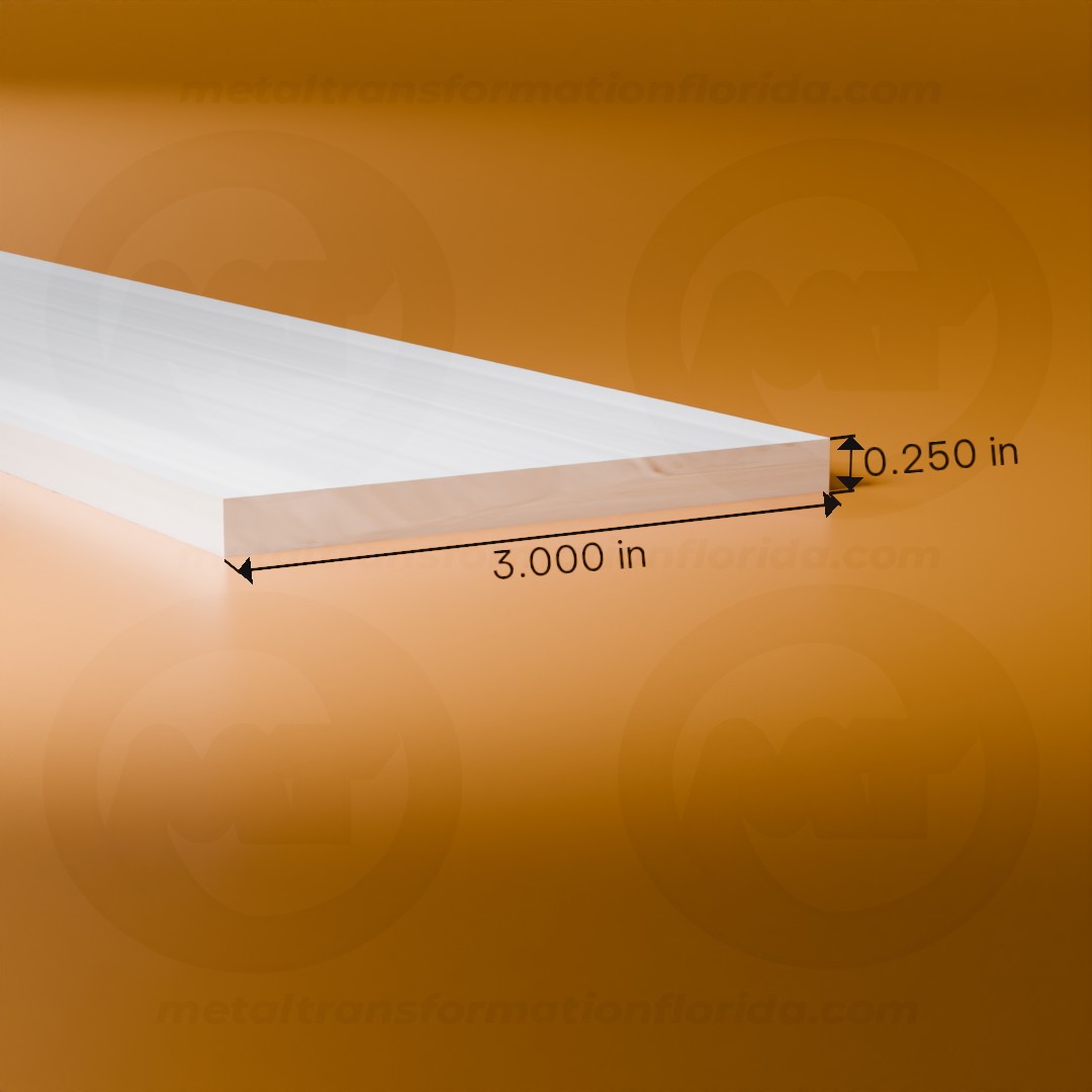 FLAT BAR 1/4 X 3 X 20'