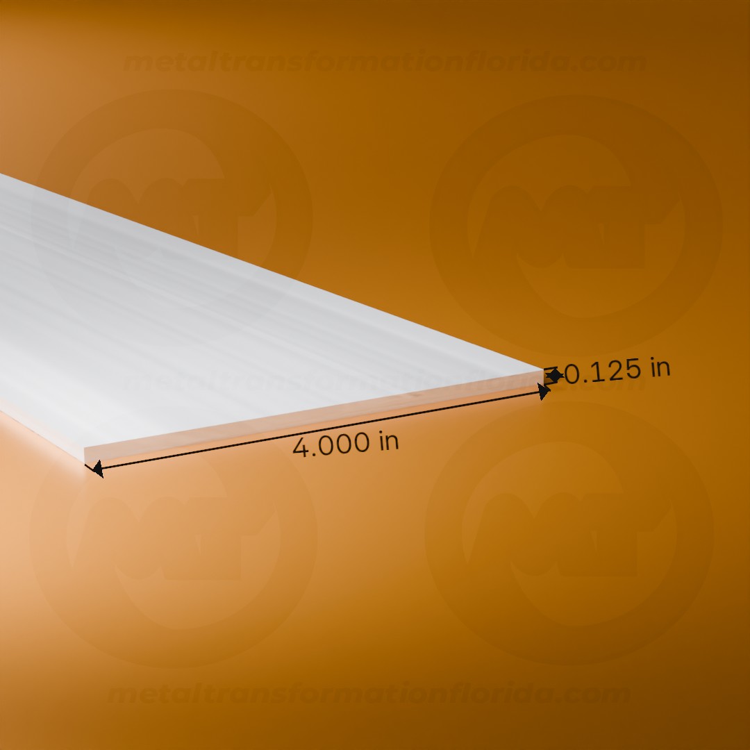 FLAT BAR 1/8 X 4 X 20'