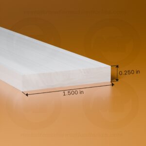 FLAT BAR 1/4 X 1 1/2 X 20'