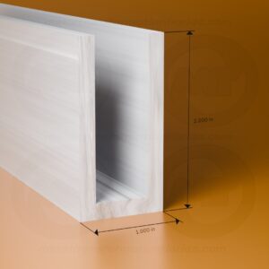 CH. 1 X 2 X .187 X 24'