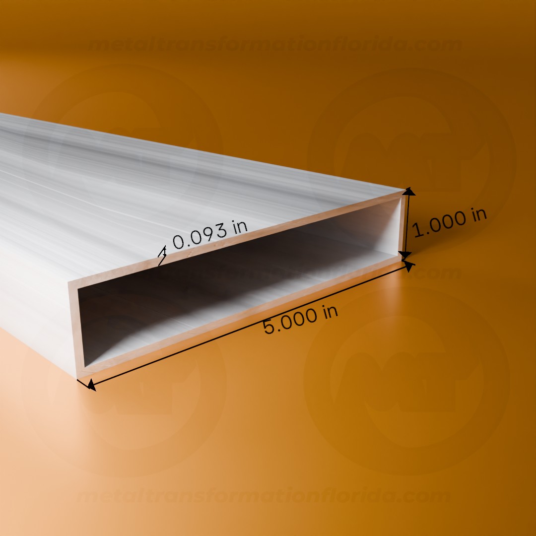 REC. TUBE 1 X 5 X .093 X 24'