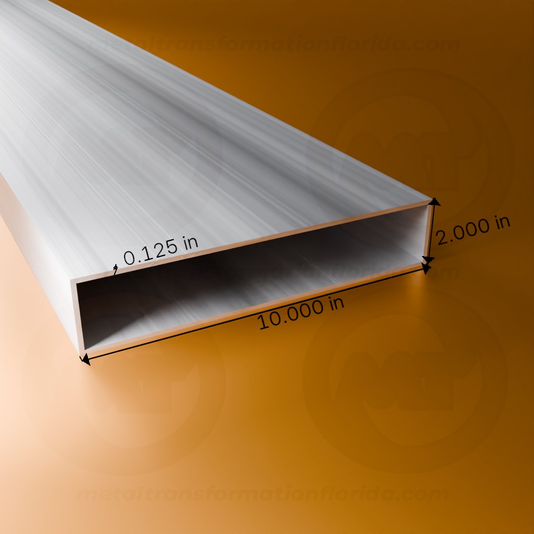 REC. TUBE 2 X 10 X .125 X 24'