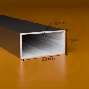 REC. TUBE 1 X 2 X .062 X 24' (Bronze)