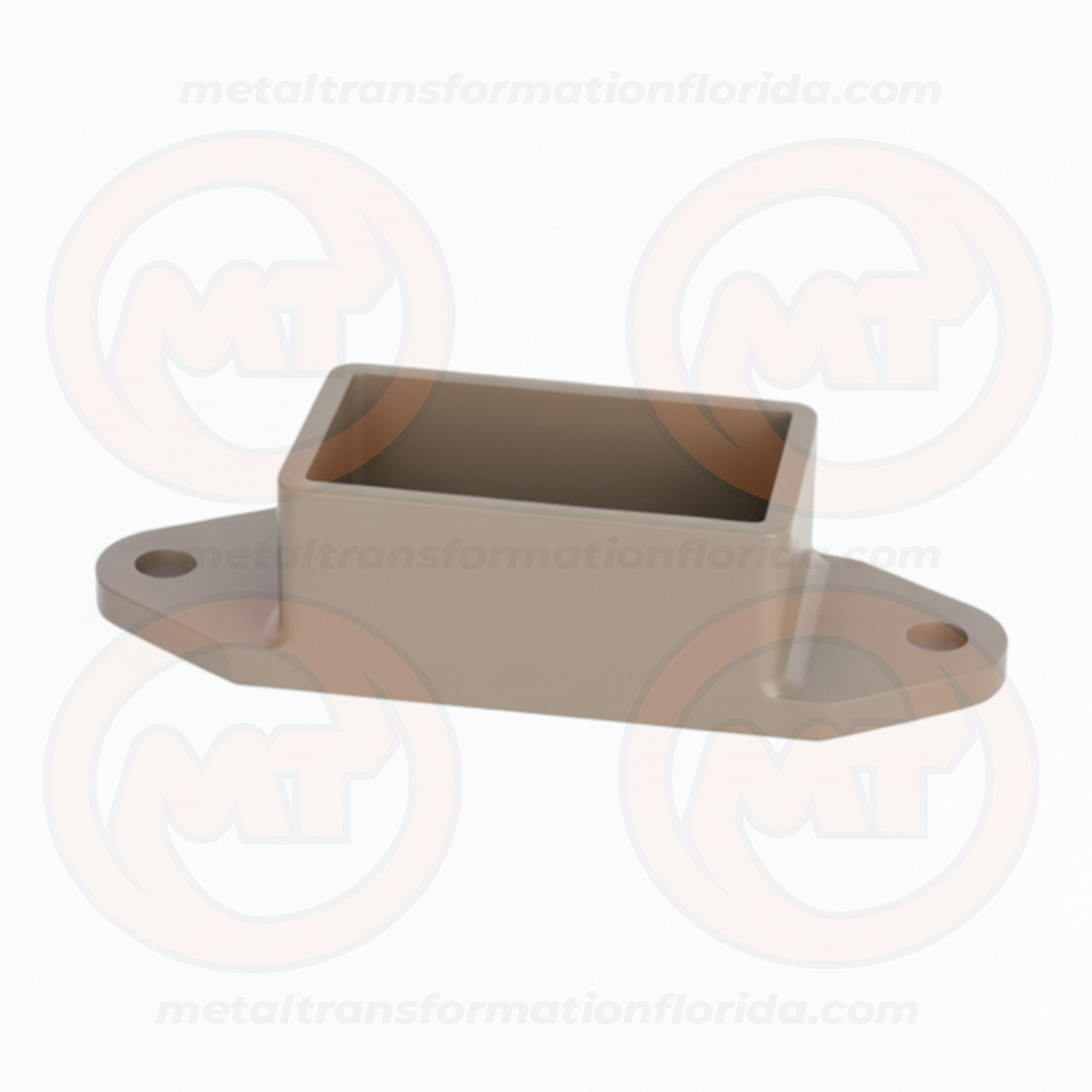 SHOES BR ALUM 1 X 2 TWO END BRONZE