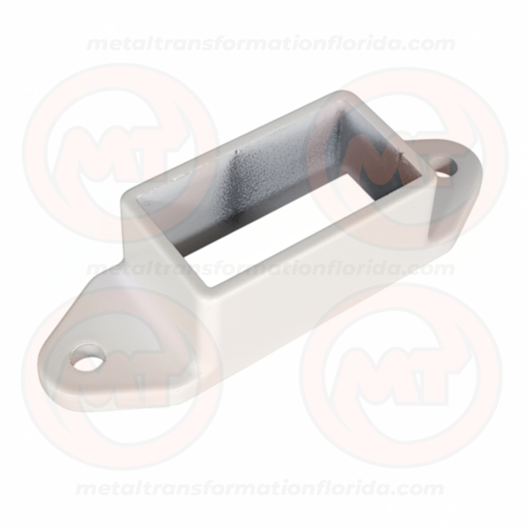 SHOES WH ALUM 1 X 2 TWO END WHITE