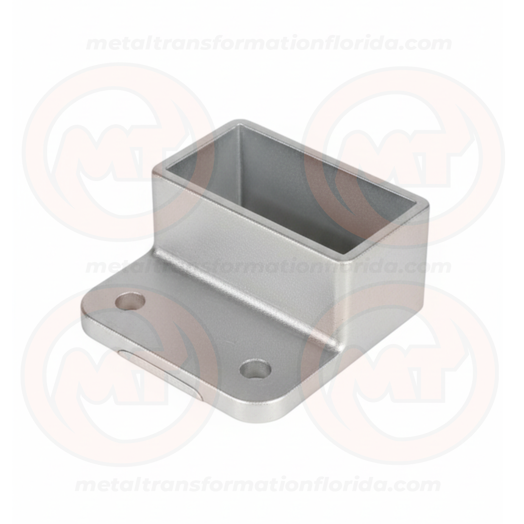 SHOES ALUM. 1 X 2 ONE END