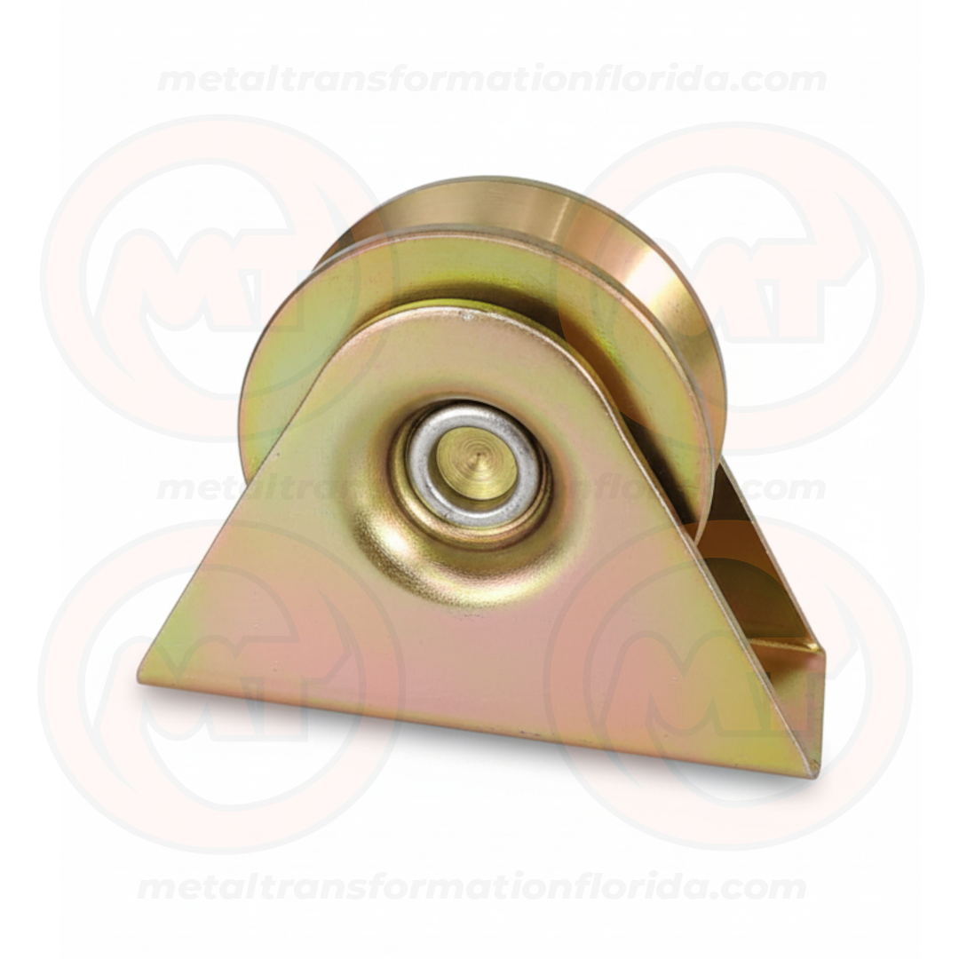 WHEELS 3" V-GROOVE W/ BRACKET