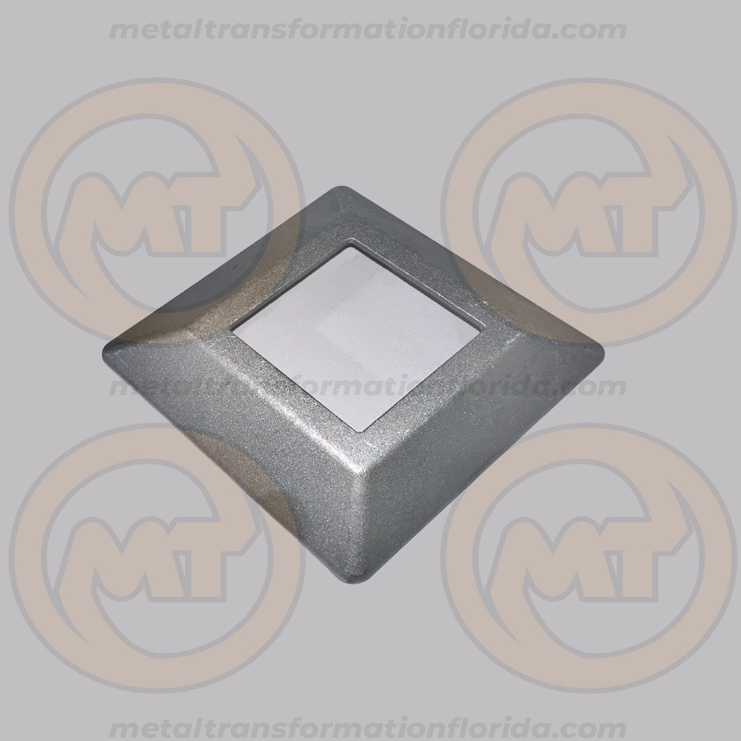 COVER PLATES ALUM. 2 X 2 LOW