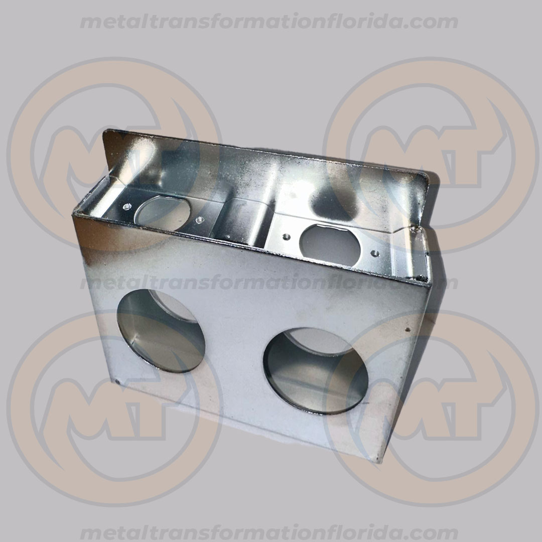 LOCK BOX DOUBLE GALVANIZED 1 1/4